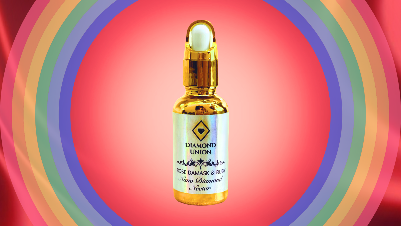 Fire: Diamond, Ruby, Red Coral & Rose Damask