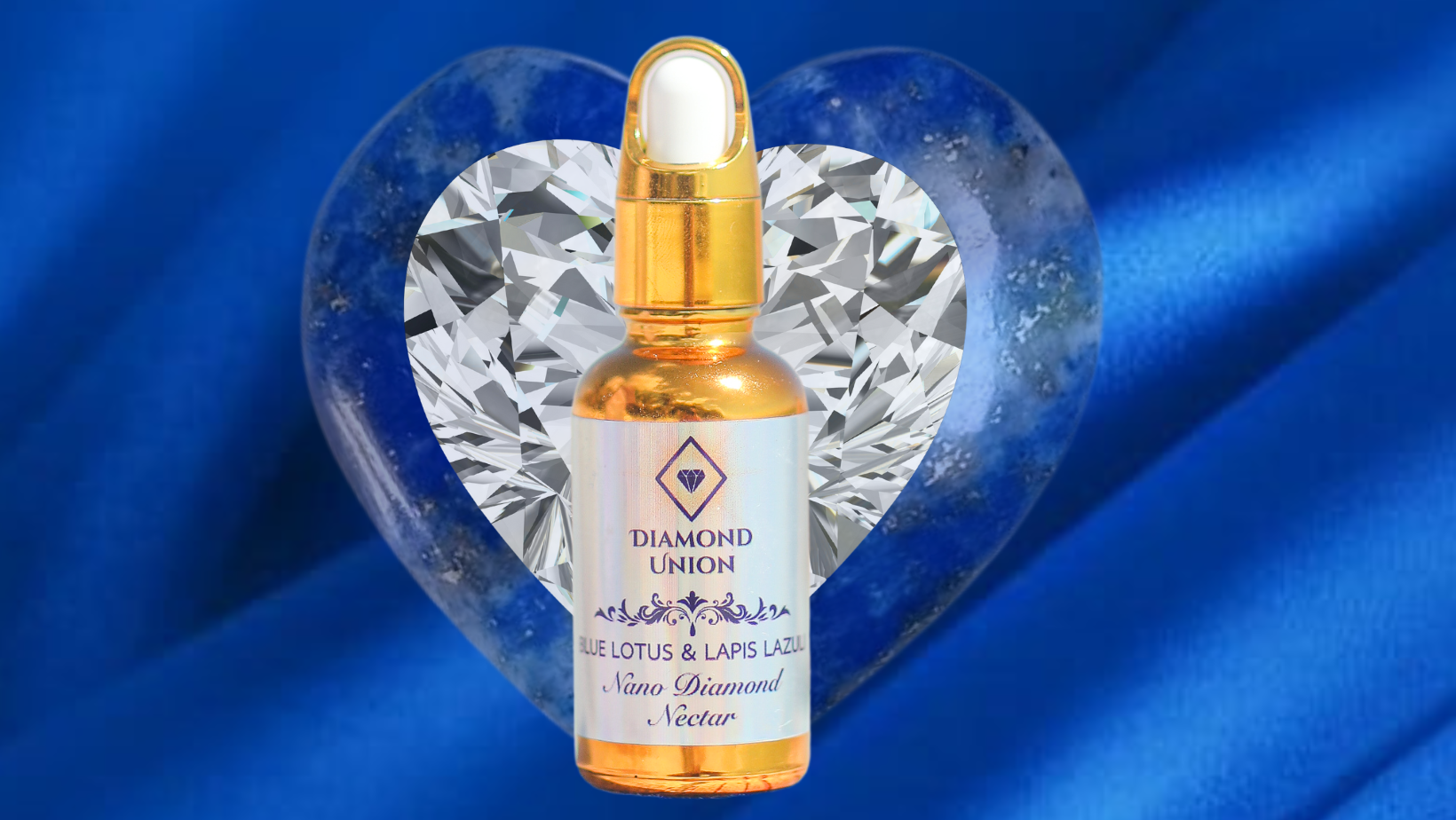 Diamond, Lapis Lazuli & Blue Lotus